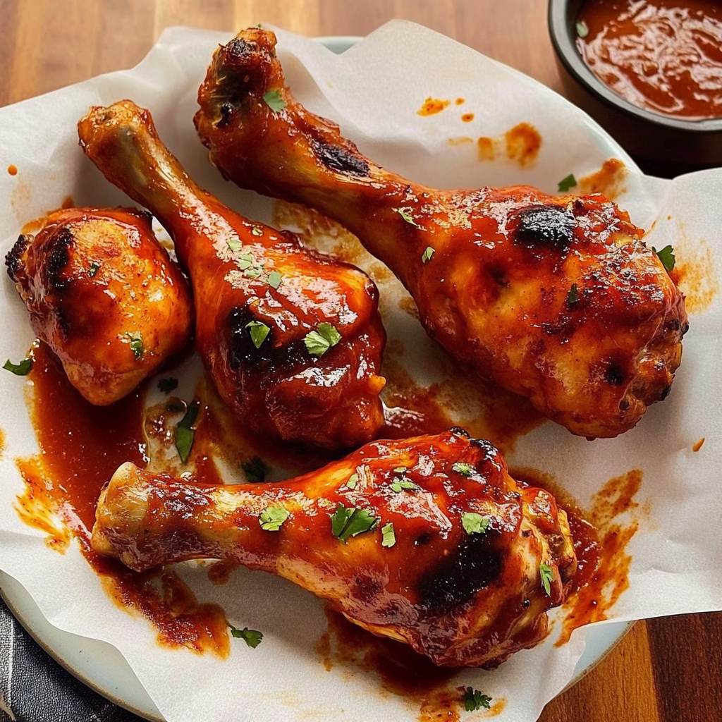 Recipe preparation for Instant Pot BBQ Chicken Legs
