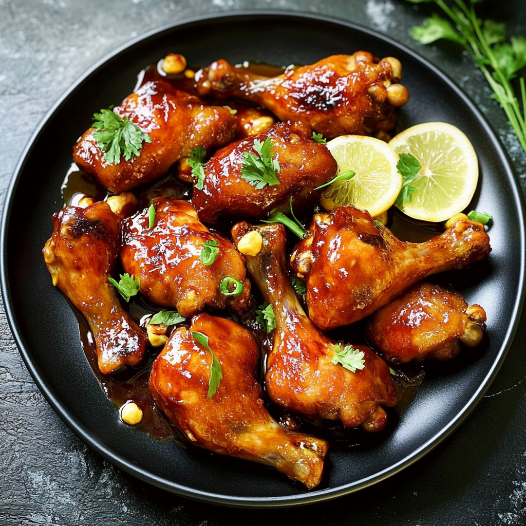 Recipe preparation for Honey Garlic Chicken (30-Min Version)