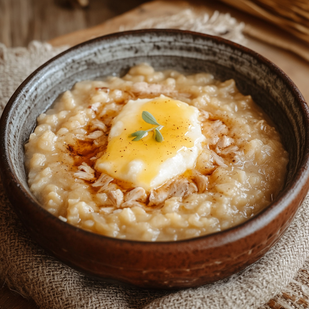 Recipe preparation for Harissa (Armenian Wheat and Chicken Porridge )