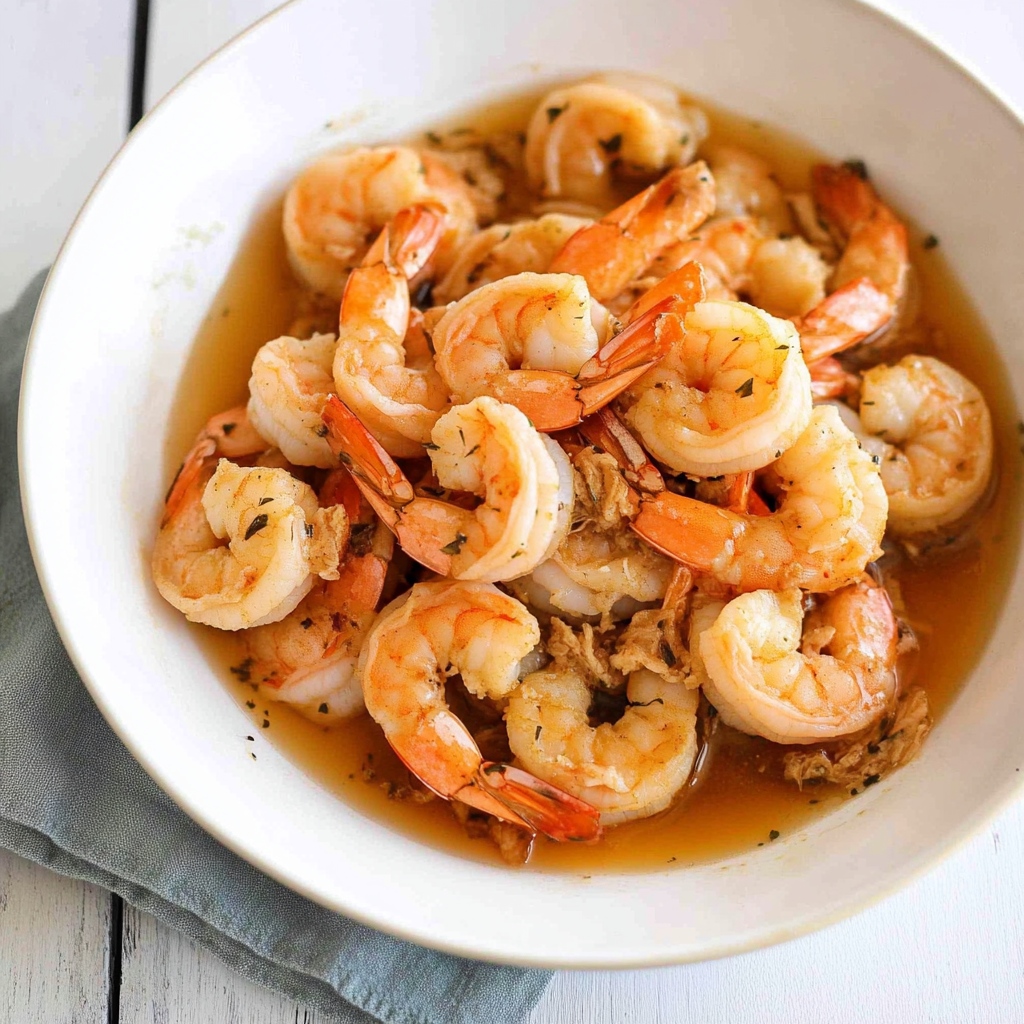 Recipe preparation for instant pot lemon garlic shrimp