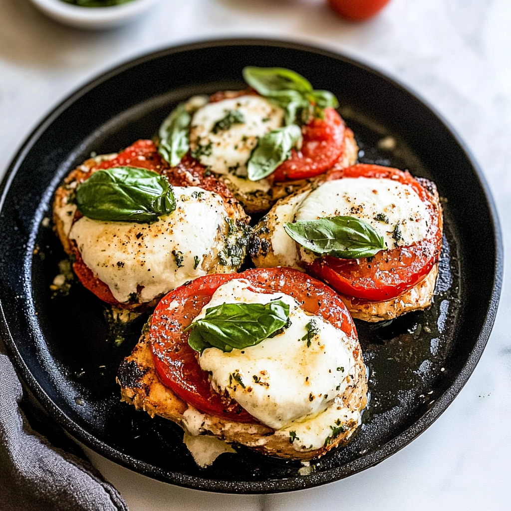 Recipe preparation for 30 minute caprese chicken