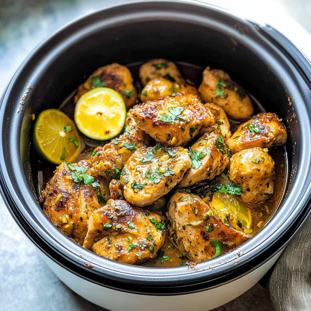 Recipe preparation for instant pot chili lime chicken