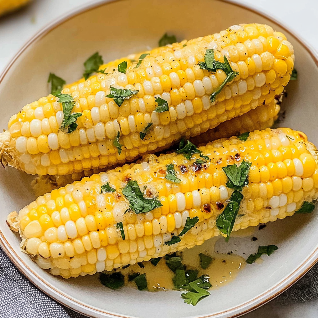 Recipe preparation for slow cooker corn on the cob