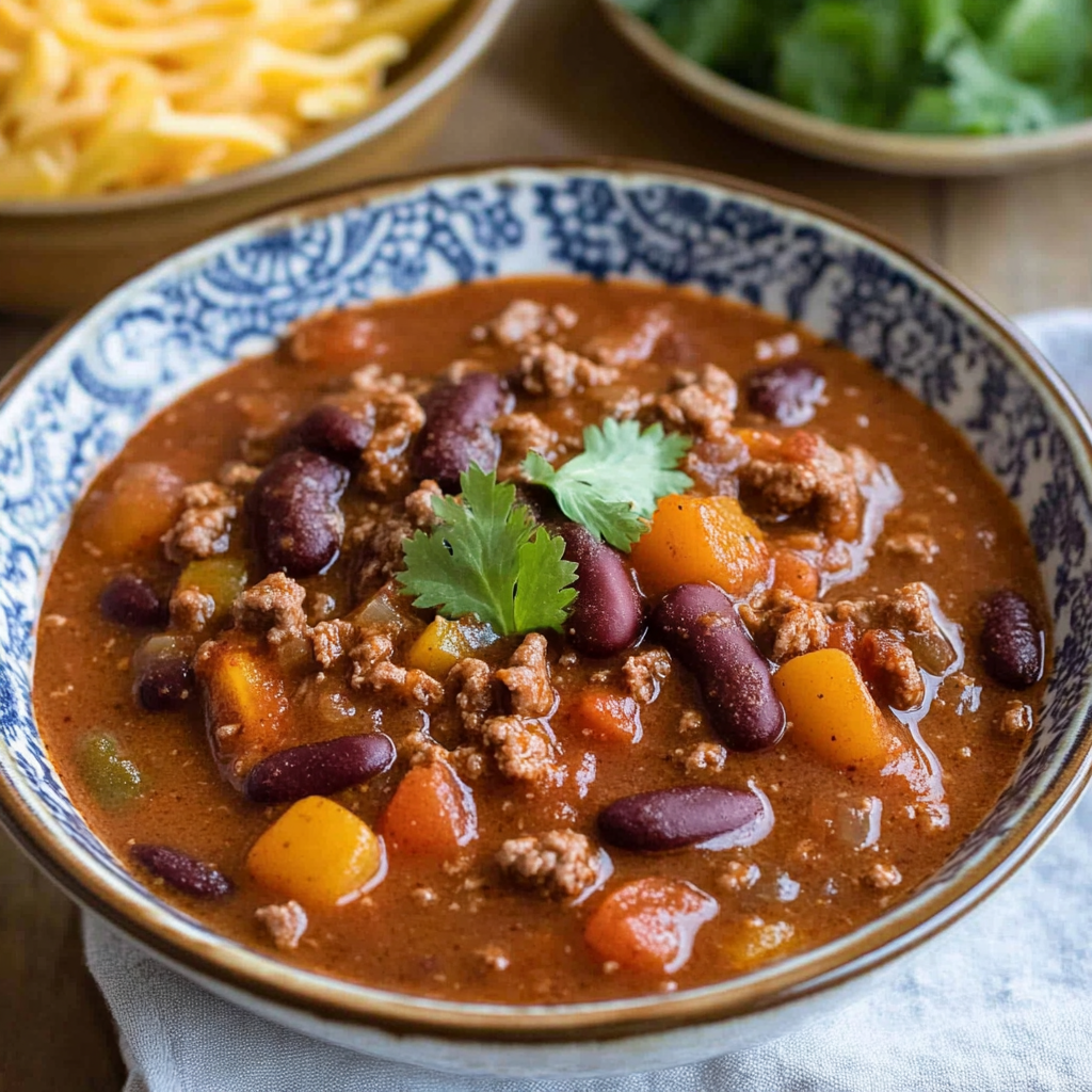 Recipe preparation for instant pot chipotle beef chili