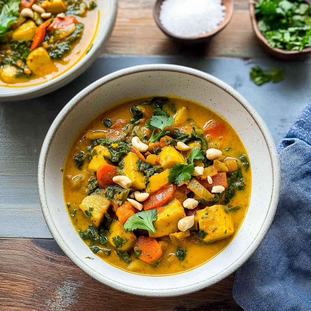 Recipe preparation for instant pot vegetable curry