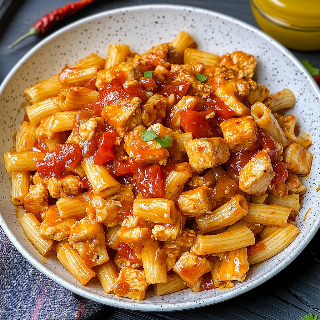 Recipe preparation for instant pot bbq chicken pasta