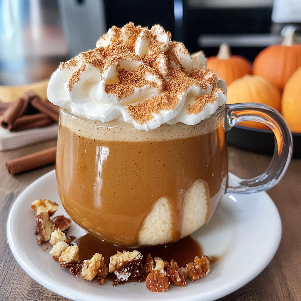 Recipe preparation for Slow Cooker Pumpkin Spice Latte