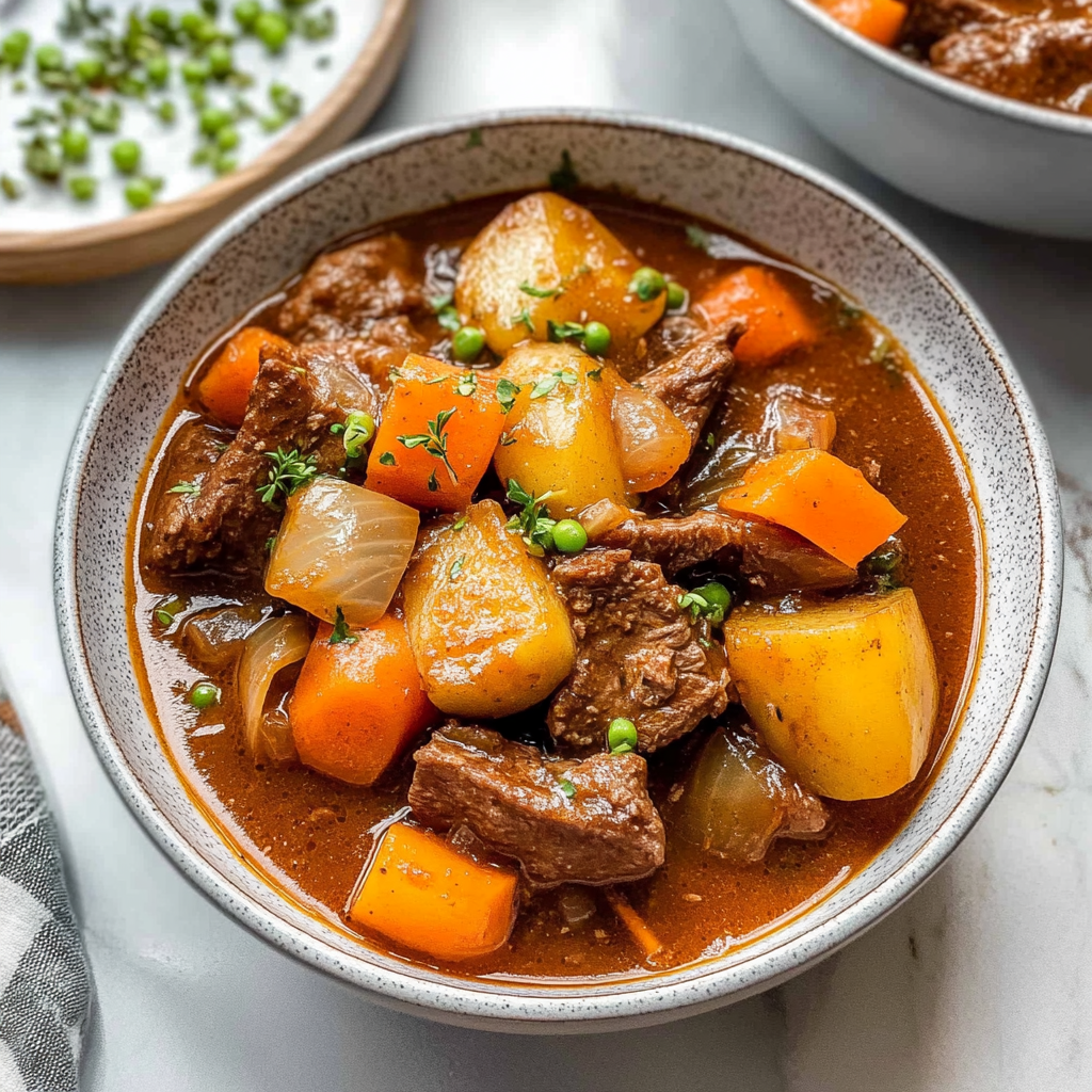 Recipe preparation for Crock Pot Beef Stew
