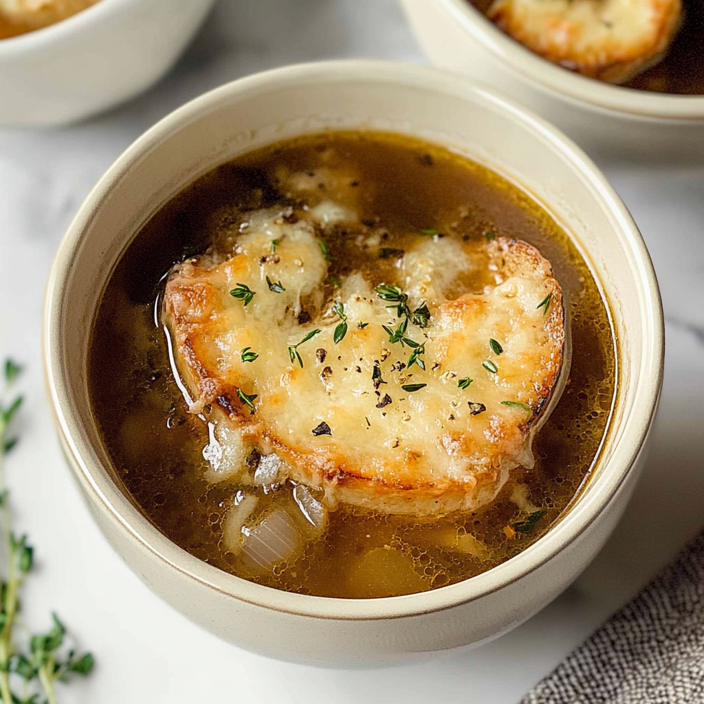 Recipe preparation for Slow Cooker French Onion Soup