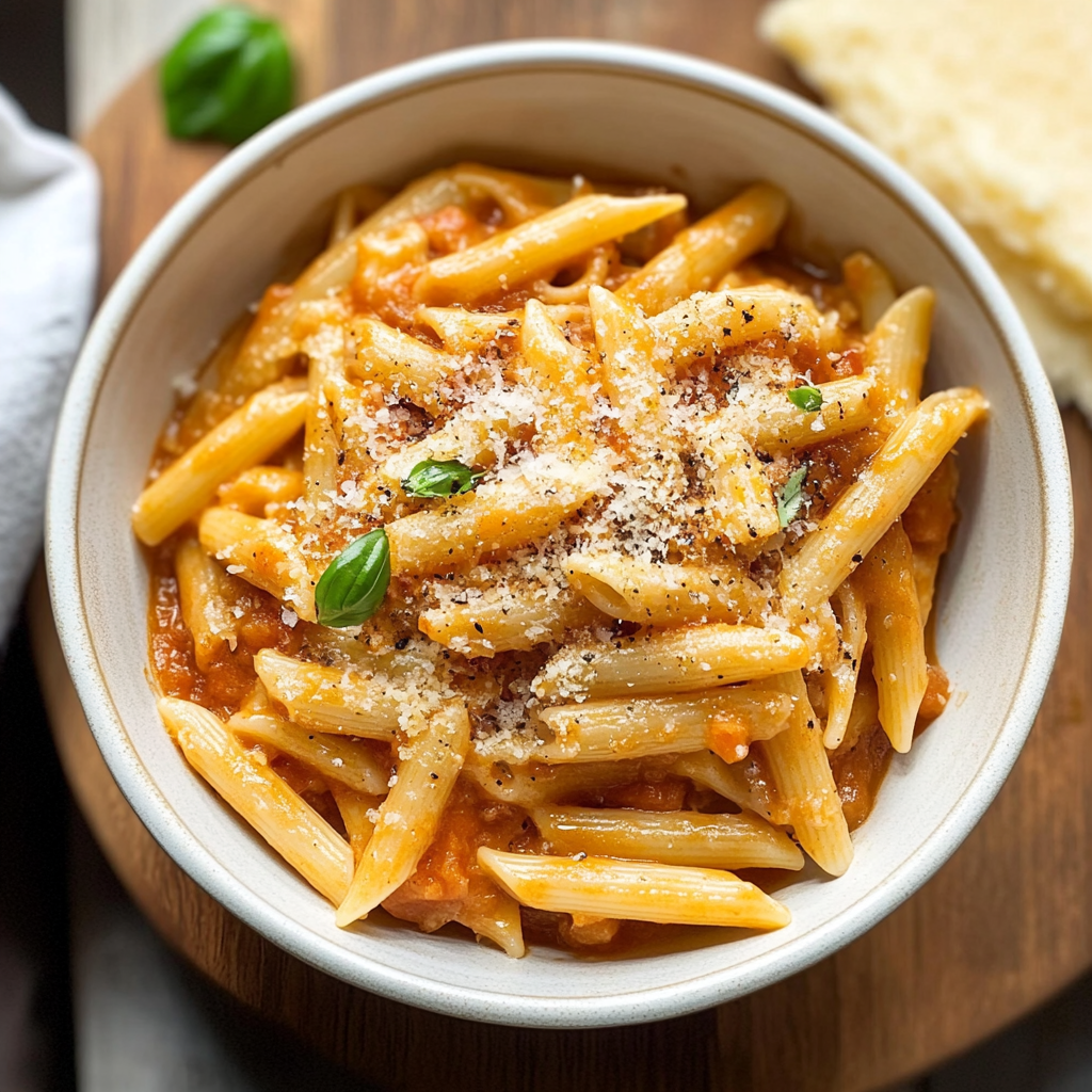 Recipe preparation for instant Pot Pasta Delight