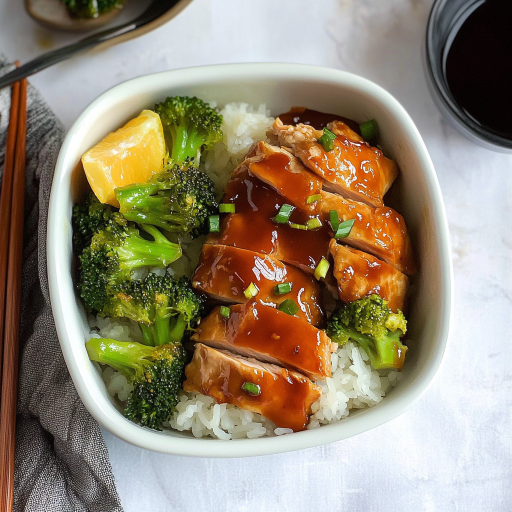 Recipe preparation for Sheet Pan Teriyaki Chicken with Broccoli