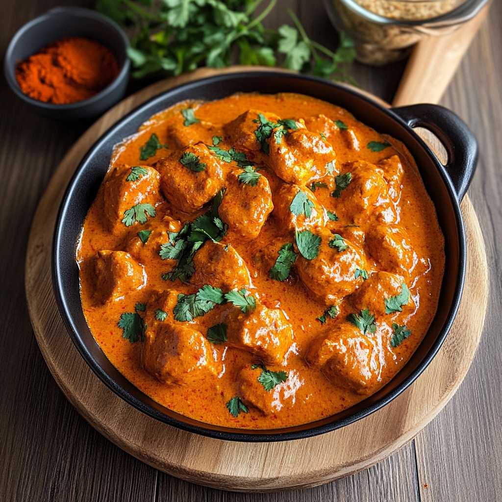 Recipe preparation for Instant Pot Chicken Tikka Masala