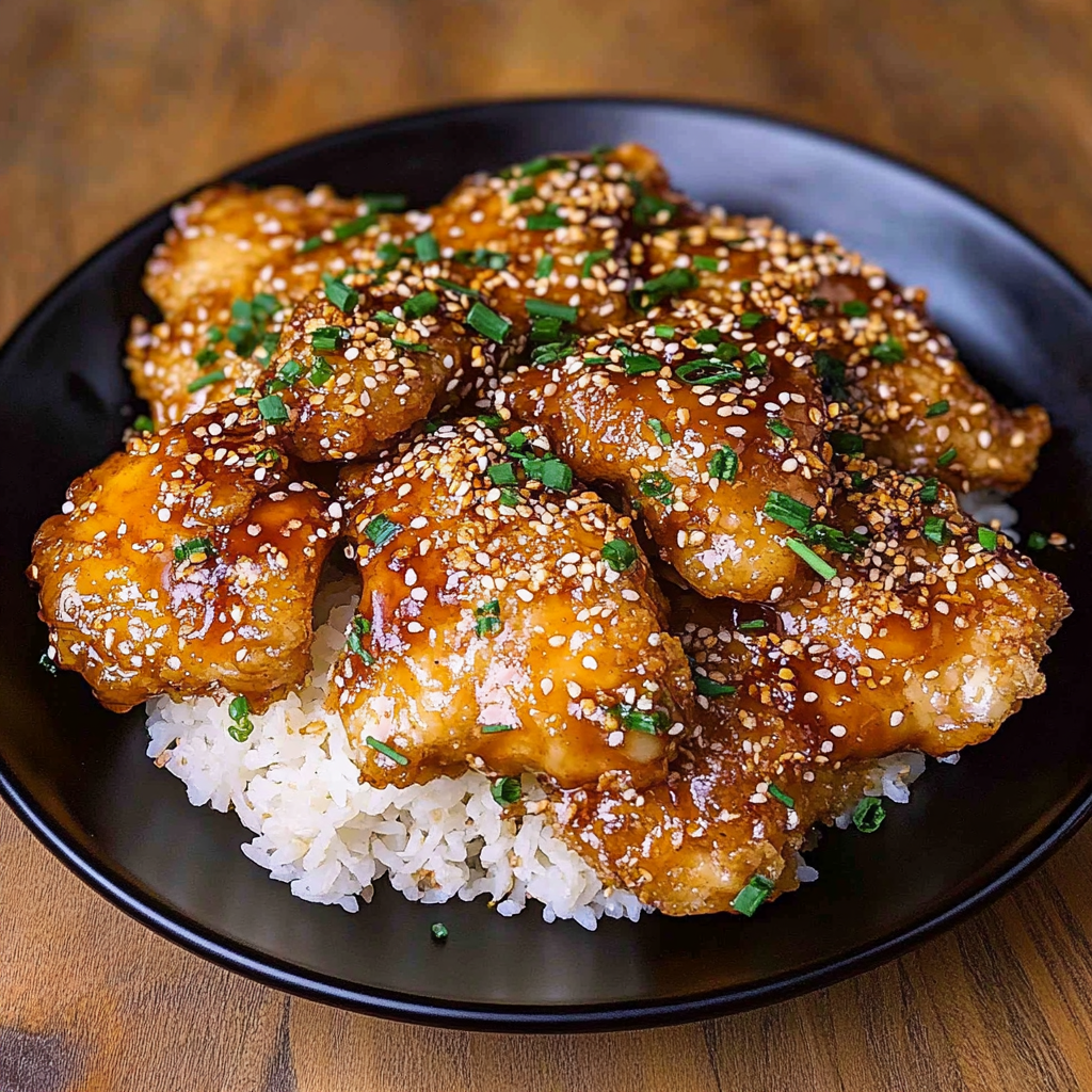 Recipe preparation for 30-Minute Crispy Honey Garlic Chicken