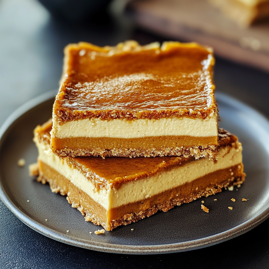 Recipe preparation for Sheet Pan Libby’s Pumpkin Bars