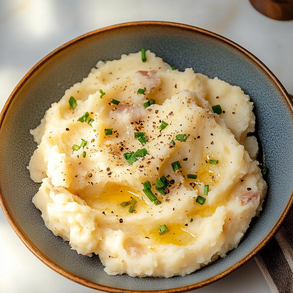 Recipe preparation for Instant Pot Mashed Potatoes (Thanksgiving Game Changer)