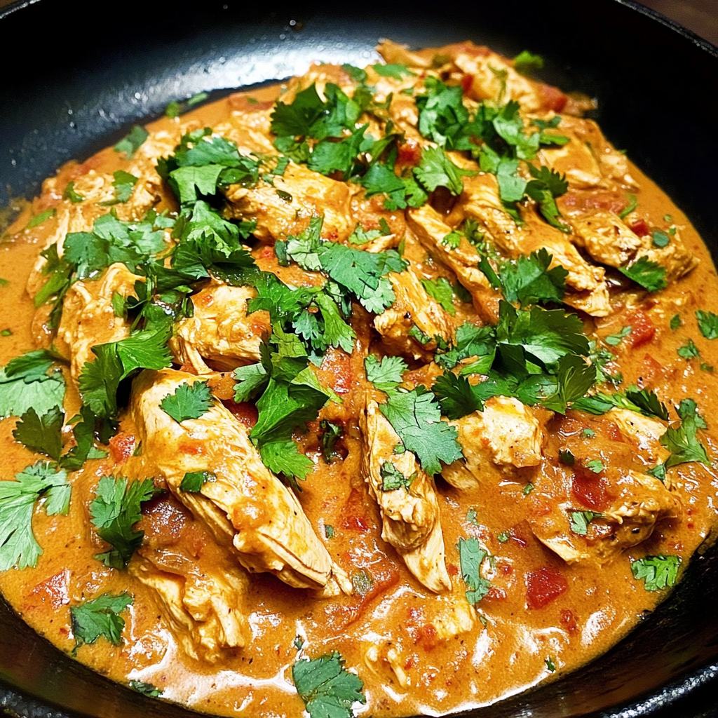 Recipe preparation for Slow Cooker Mexican Ranch Chicken