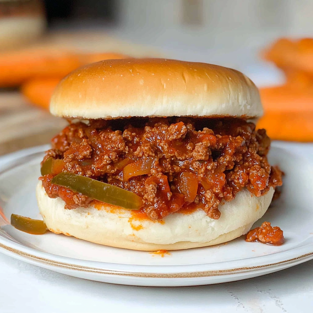 Recipe preparation for Healthy Sloppy Joes