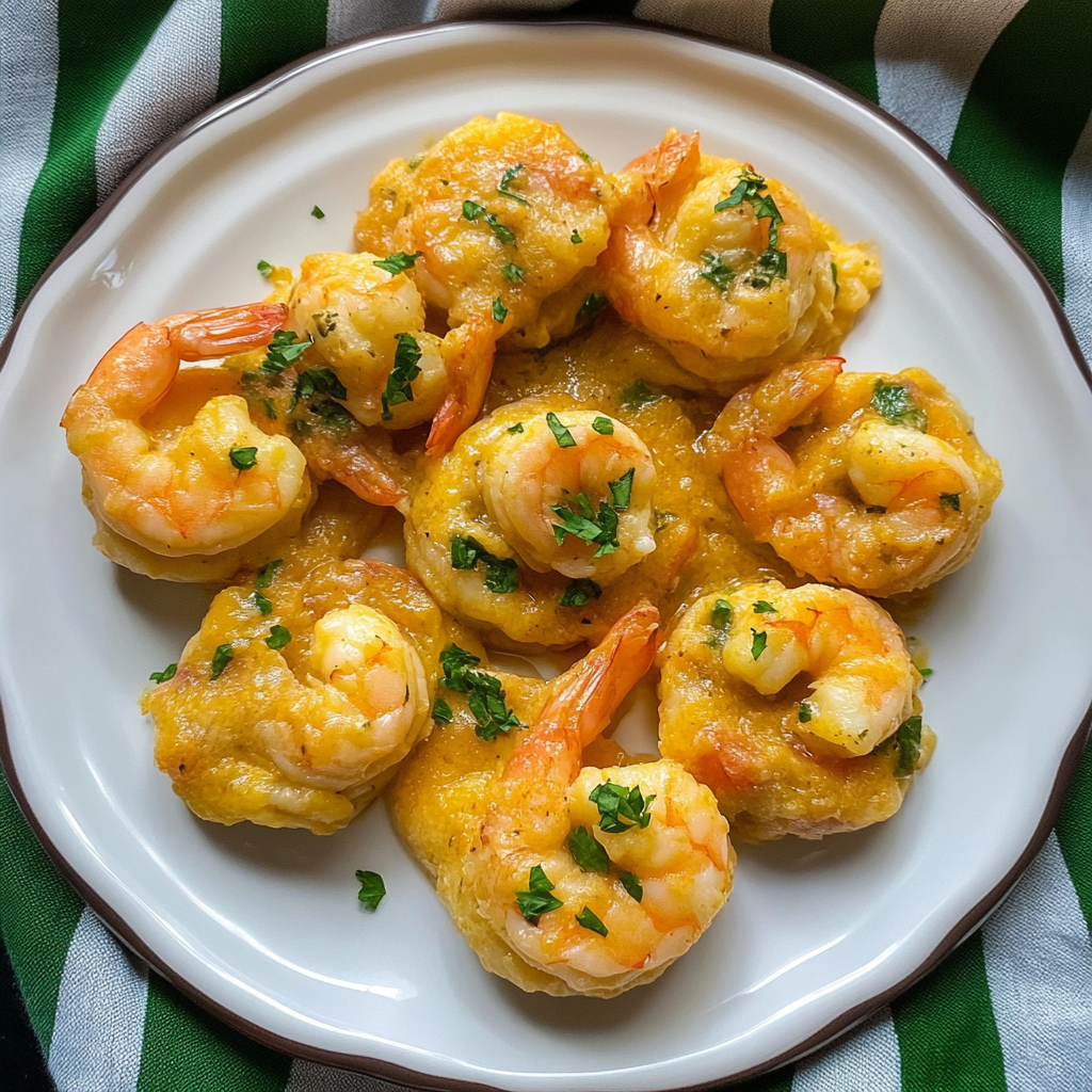 Recipe preparation for Curry Shrimp Appetizer Recipe