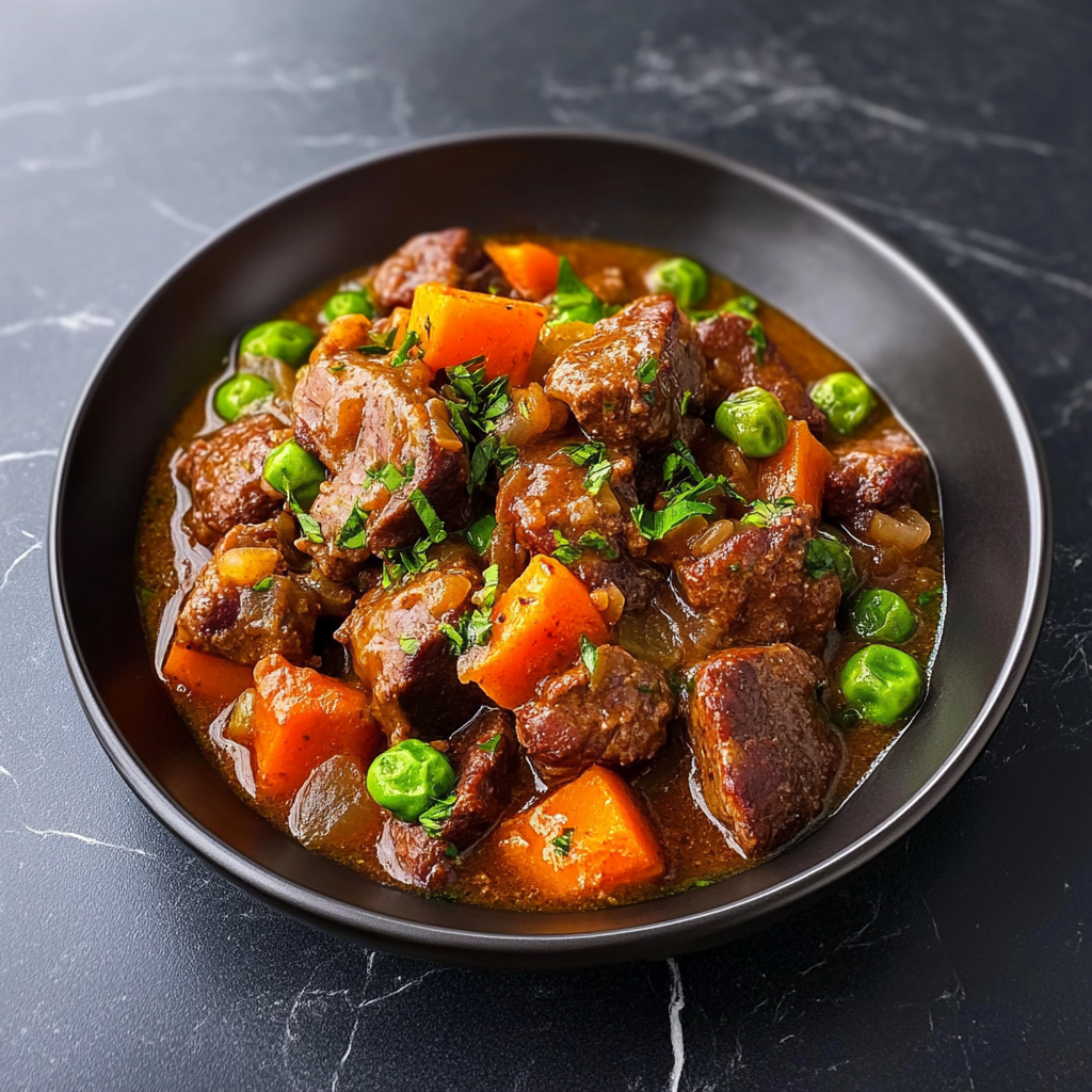 Recipe preparation for Bison Stew