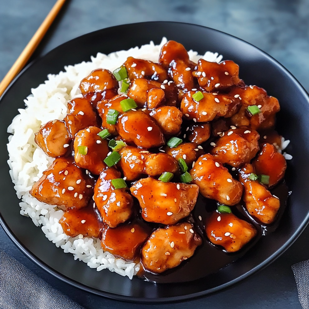 Recipe preparation for orange chicken