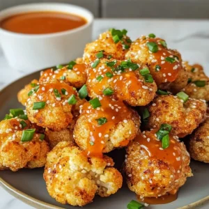 Air Fryer Bang Bang Cauliflower