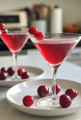 Cherry Martini with a Twist