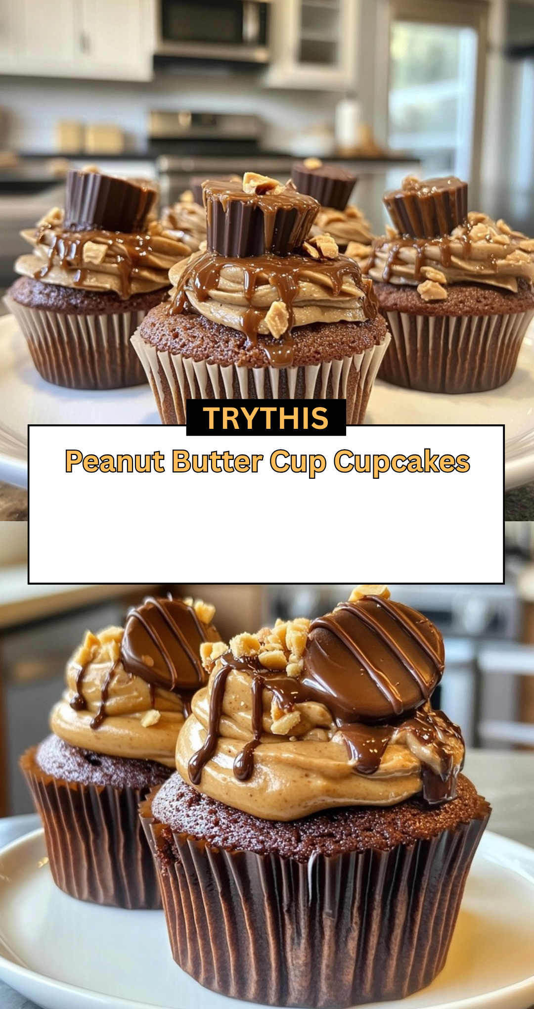 Peanut Butter Cup Cupcakes