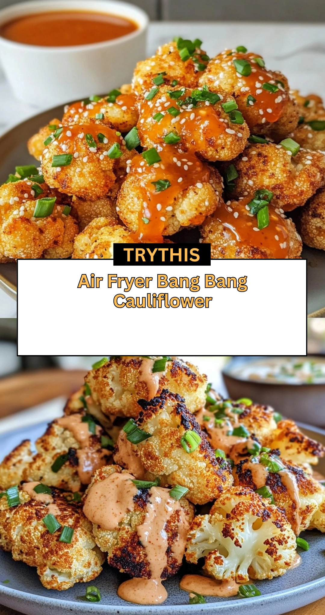 Air Fryer Bang Bang Cauliflower