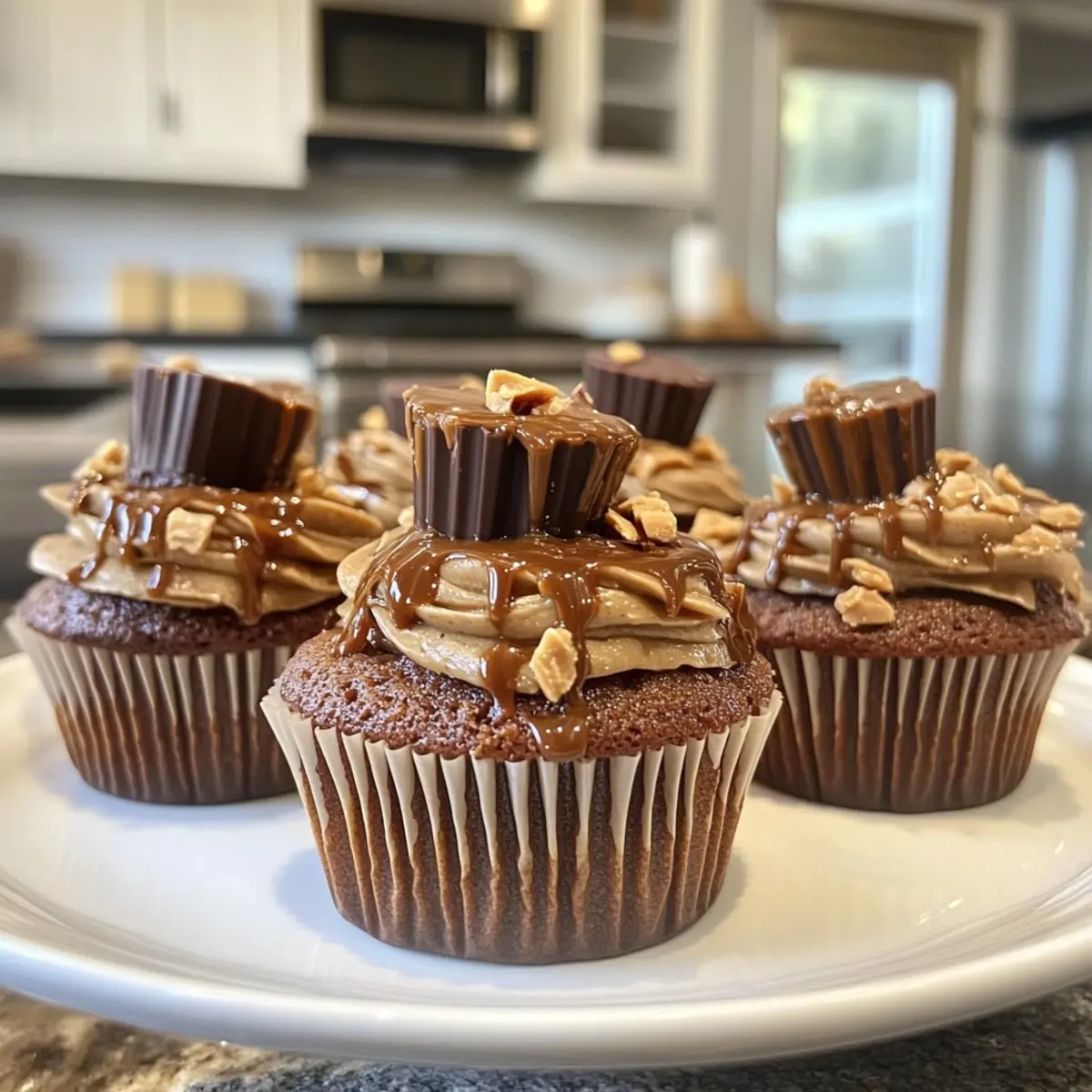 Peanut Butter Cup Cupcakes