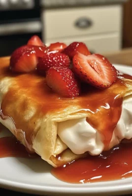 Strawberry Cheesecake Chimichangas