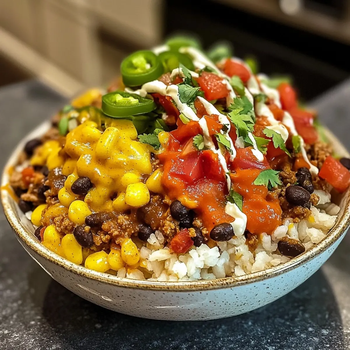 One Pot Burrito Bowls