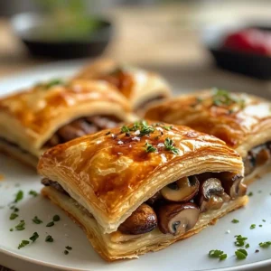 Mushroom Puff Pastry