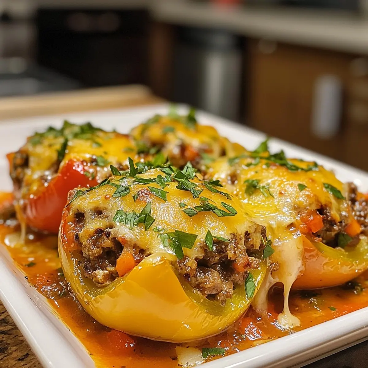 STUFFED PEPPER CASSEROLE