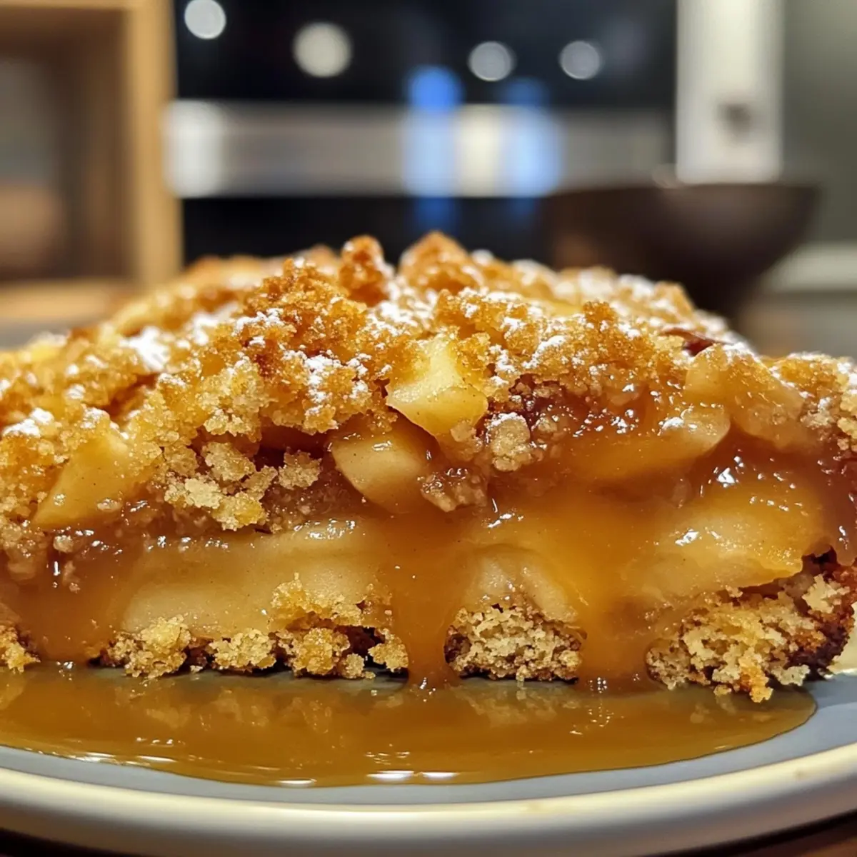 Irish Apple Crumble Cake