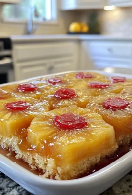 Pineapple Upside Down Dump Cake