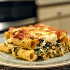 Spinach Ricotta Pasta Bake