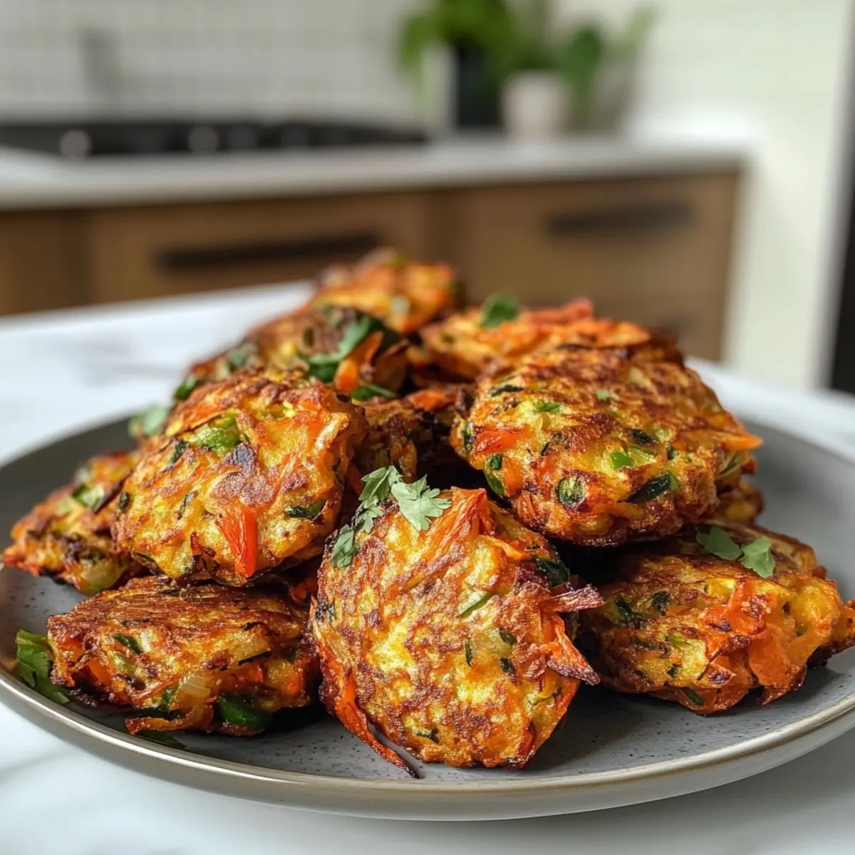 Air Fryer Veggie Fritters
