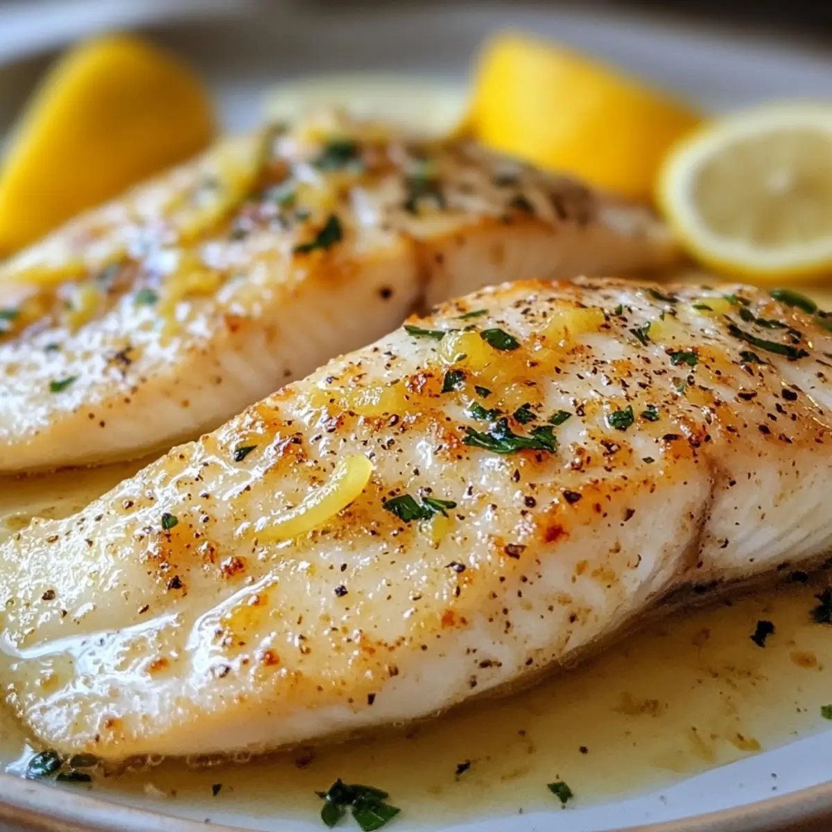 Baked Lemon Garlic Tilapia