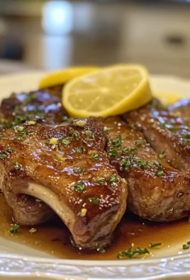 Honey Lemon Glazed Lamb
