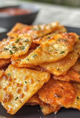 Crispy Pizza Chips