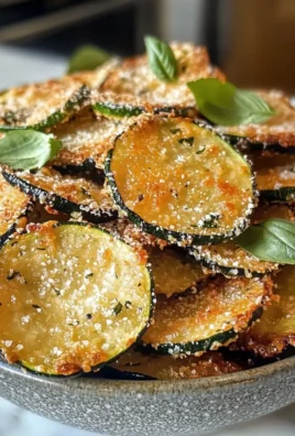 Crispy Parmesan Zucchini Chips
