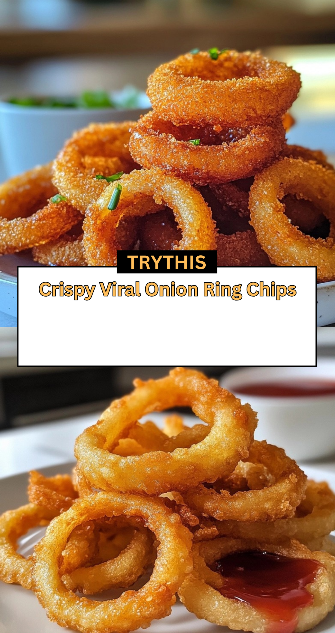 Crispy Viral Onion Ring Chips