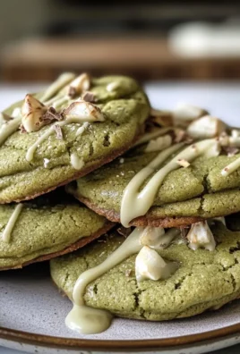 Matcha White Chocolate Cookies