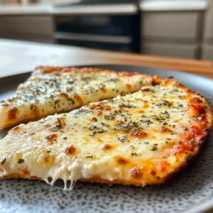 3-Ingredient Cottage Cheese Pizza Crust