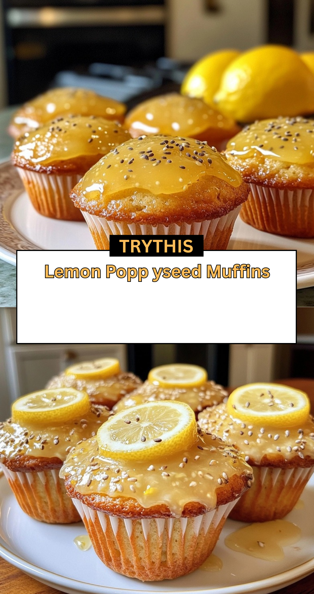 Lemon Popp yseed Muffins