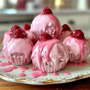 No-Bake Pink Velvet Cheesecake Bites