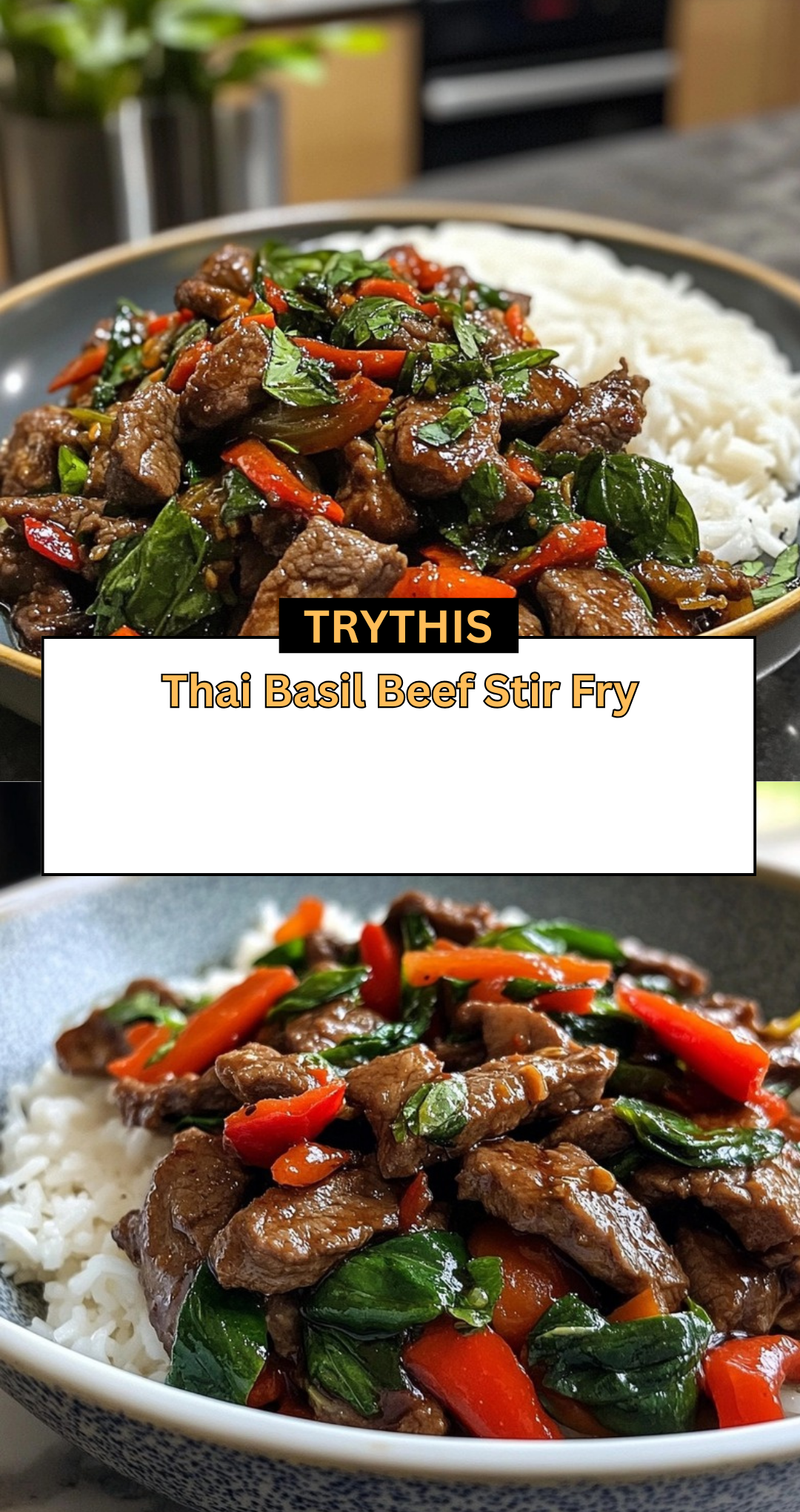 Thai Basil Beef Stir Fry