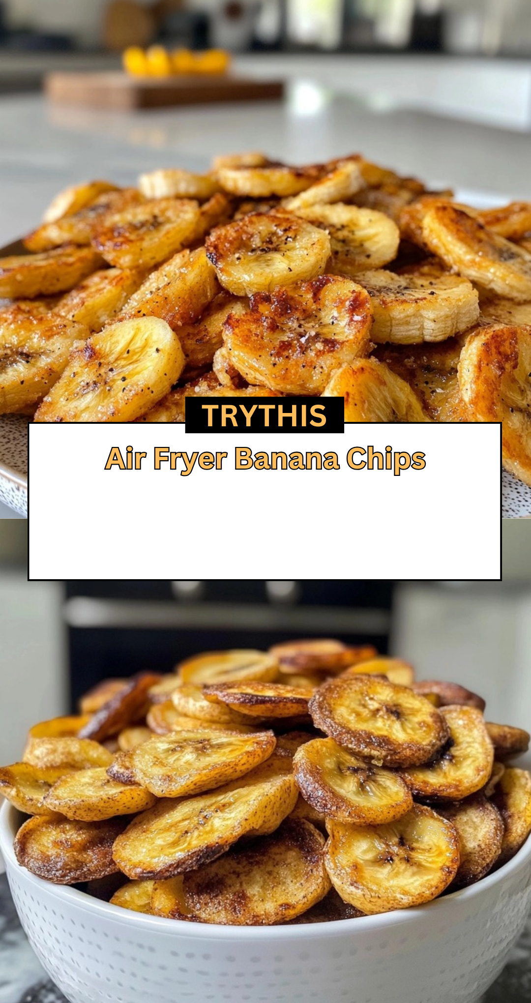 Air Fryer Banana Chips