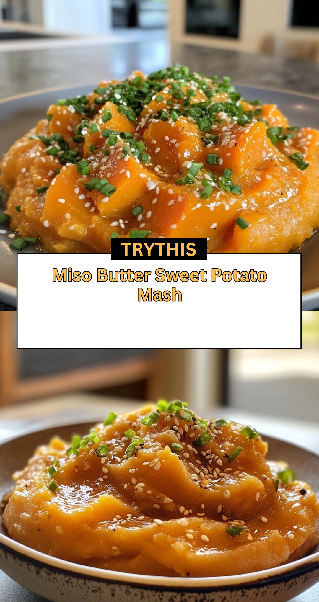 Miso Butter Sweet Potato Mash