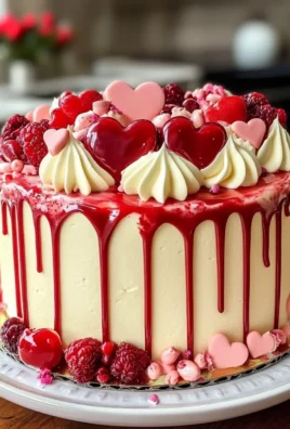 Valentine’s Day Love Cake with Vanilla Buttercream